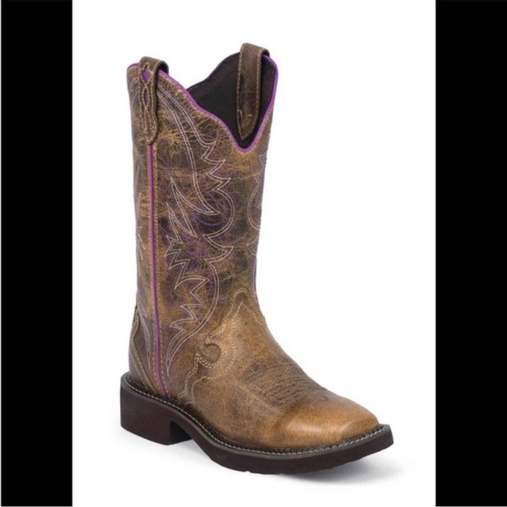 Justin 8b L2918 womens cowboy boots